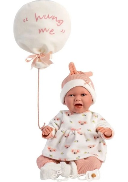 Llorens Yenidoğan Sarıl Bana Gülen Bebek 42CM Kız Erkek Çocuk Oyuncak Eğitici Oyuncaklar fiyatları