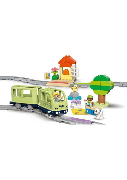 LEGO Duplo Kasabası Interaktif Macera Treni 10427 Kız Erkek Çocuk Oyuncak Eğitici Oyuncaklar