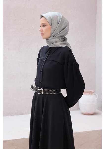 Tivil Saf Ipek Eşarp 4215 - 63 Mint Yeşili Soyut Desen fiyatları