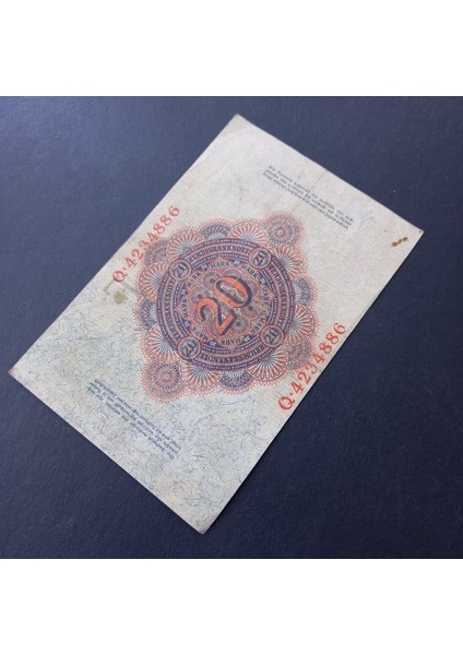 Escoines 3996368F55D79D7D7A 1914 Almanya Berlin O.423 Serisi 20 Mark Çt+ fırsatları