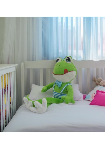 60CM Uzun Bacaklı Kurbağa Halley Kız Erkek Çocuk Oyuncak Eğitici Oyuncaklar