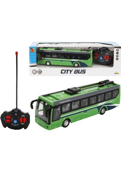 R/c F/f 1/32 Şehir Otobüsü -Sun Kız Erkek Çocuk Oyuncak Eğitici Oyuncaklar