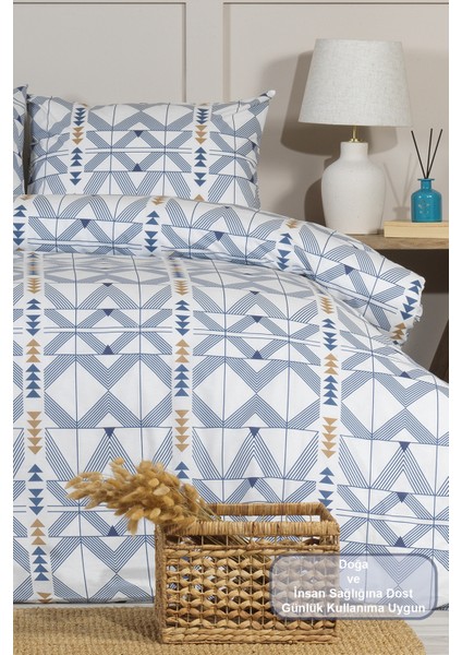 Marcus Nevresim Takımı Tek Kişilik (160X220 Cm) Mavi fiyatları