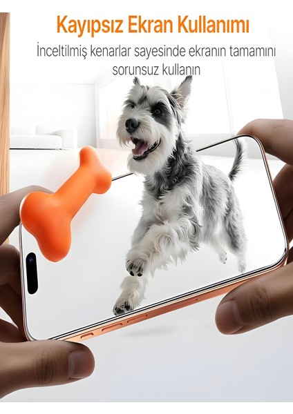 iPhone 17 Pro Kırılmaz Cam Ekran Koruyucu | Uygulama Standlı | Tam Uyum | Hd | Çizilmez, Iz Bırakmaz fiyatları