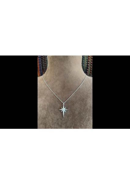 Gümüş Bayan Kolye