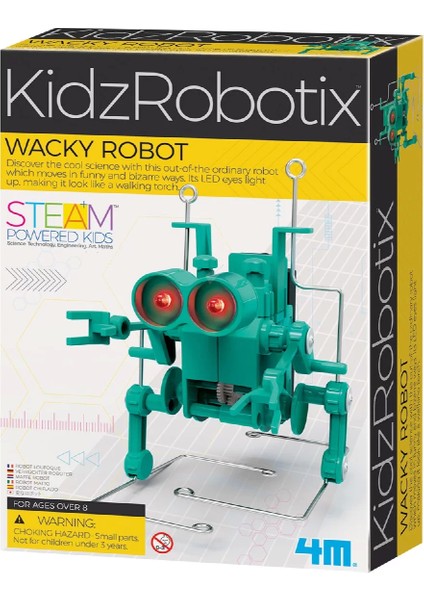 4m Çılgın Robot Kiti Kız Erkek Çocuk Oyuncak Eğitici Oyuncaklar