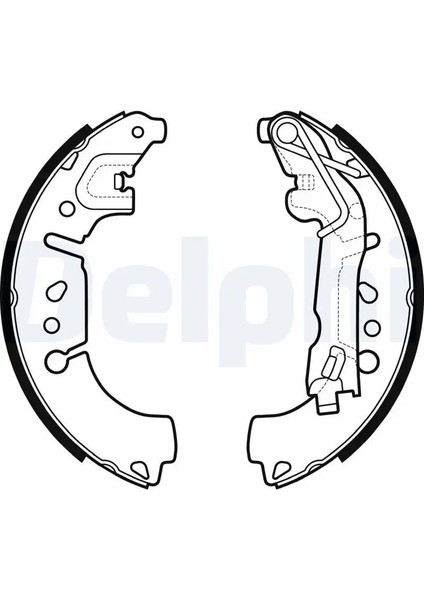 LS2135 Arka Fren Balatasi 77367099