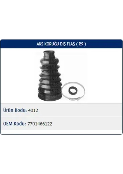 M4012 Aks Korugu Dis 7701466122