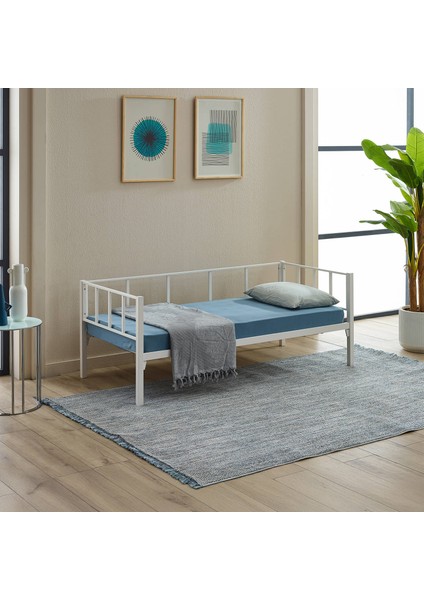 Ventus Daybed Tek Kişilik Metal Karyola, Daybed, Divan, Sedir 90X190