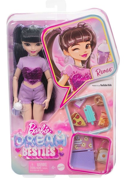 HYC24 Barbie Dream Besties Ana Karakter Bebekler Renee Kız Erkek Çocuk Oyuncak Eğitici Oyuncaklar