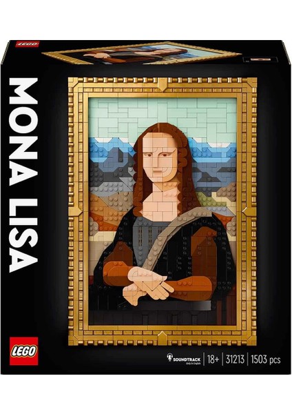LEGO Art Mona Lisa 31213 Kız Erkek Çocuk Oyuncak Eğitici Oyuncaklar