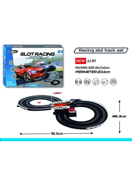 Jj 81-1 Kumandalı 2 Araçlı Yarış Seti 1:43 -Vardem Kız Erkek Çocuk Oyuncak Eğitici Oyuncaklar fiyatları