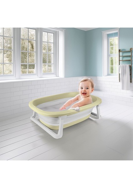 7265 Katlanır Bebek Yıkama Küveti Eco Yeşil -Dolu Oyuncak Kız Erkek Çocuk Oyuncak Eğitici Oyuncaklar fiyatları
