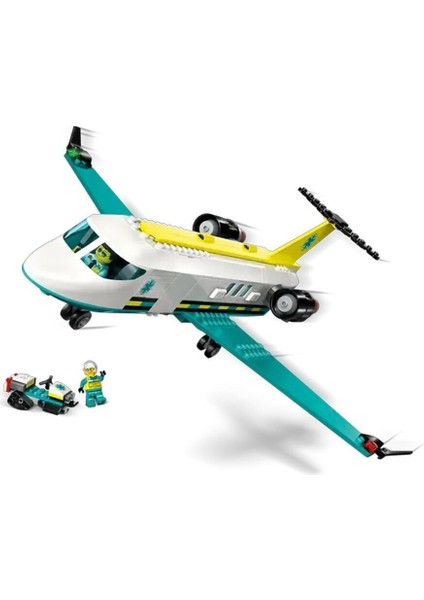 60465 LEGO City Helikopter Ambulans Uçağı 403 Parça +6 Yaş Kız Erkek Çocuk Oyuncak Eğitici Oyuncakla fiyatları