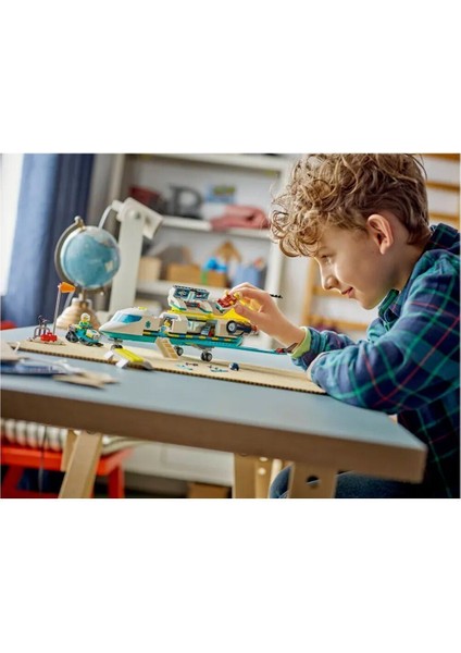 60465 LEGO City Helikopter Ambulans Uçağı 403 Parça +6 Yaş Kız Erkek Çocuk Oyuncak Eğitici Oyuncakla indirimleri