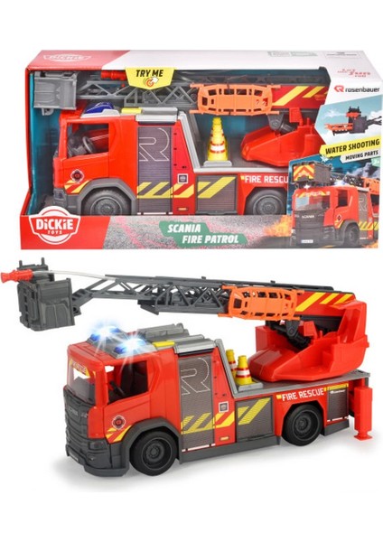 Dickie Scania Itfaiye Aracı Kız Erkek Çocuk Oyuncak Eğitici Oyuncaklar