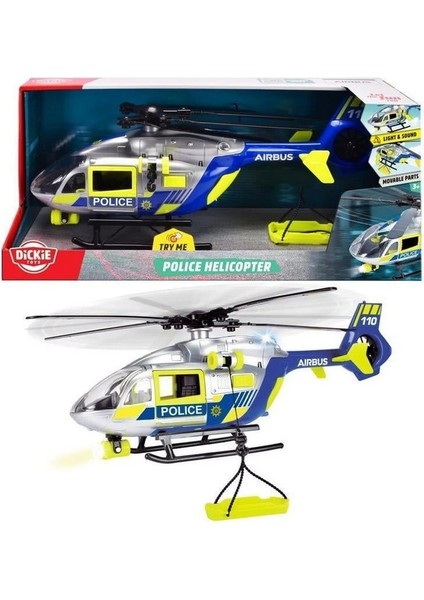Dickie Polis Helikopteri Kız Erkek Çocuk Oyuncak Eğitici Oyuncaklar