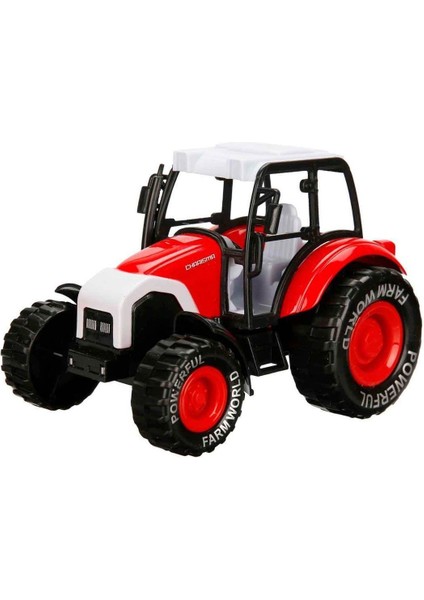 2555 Maxx Wheels Traktör 14CM -Sunman Kız Erkek Çocuk Oyuncak Eğitici Oyuncaklar