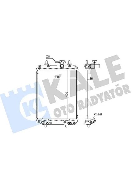 348190 Motor Radyatoru 16400B1010 16400B1011 16400B1020