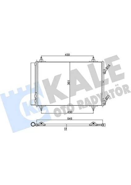 377900 Klima Radyatoru 6455CY 6455GK 6455HL