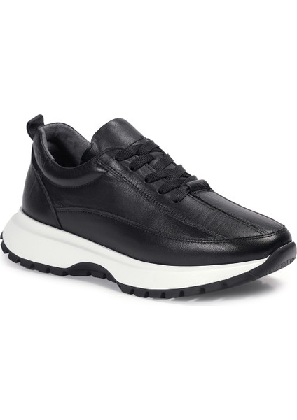 Siyah Sneakers Hakiki Deri Kadın Ayakkabı fiyatları