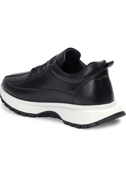 Siyah Sneakers Hakiki Deri Kadın Ayakkabı modelleri