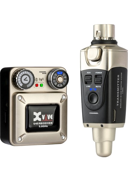 U45BK 5.8ghz Kablosuz In Ear Monitör Sistemi