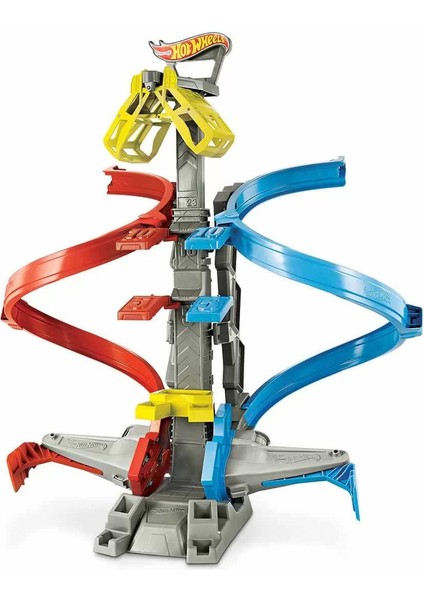Hot Wheels Dikey Uçuş Heyecanı Pist Seti GRW39 Kız Erkek Çocuk Oyuncak Eğitici Oyuncaklar fırsatları