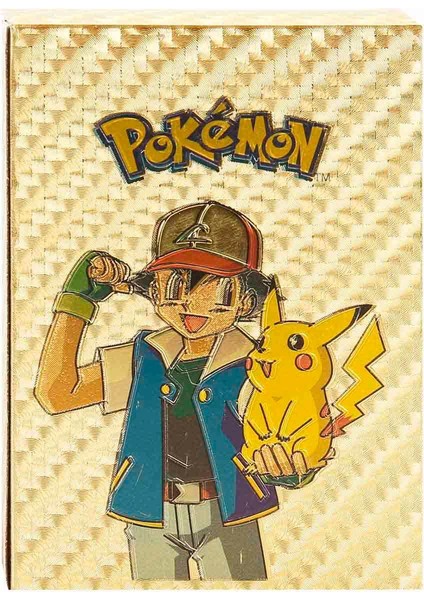 Pokemon Starter Kartları Gold 55'li Paket Kız Erkek Çocuk Oyuncak Eğitici Oyuncaklar fırsatları