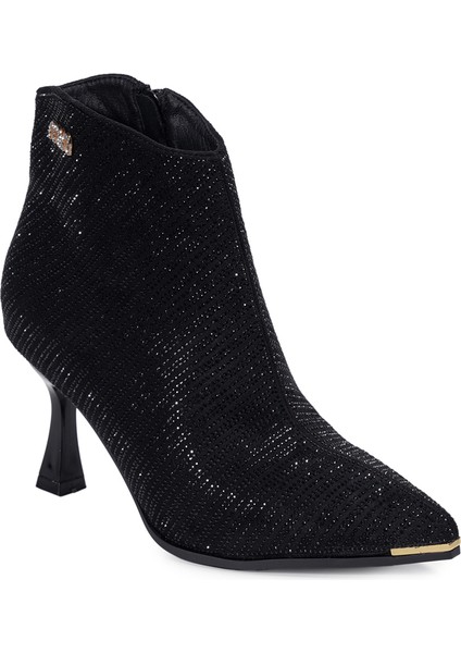 Siyah Abiye Süet Kadın Ayakkabı fiyatları