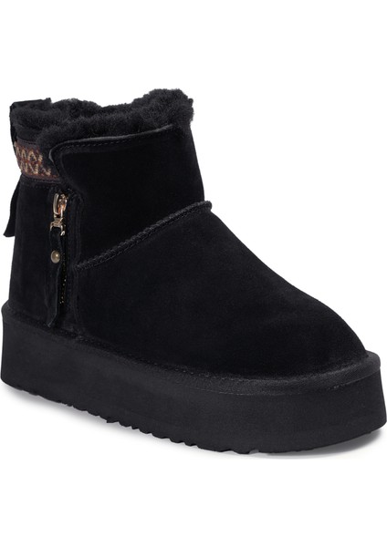 Siyah Casual Süet Deri Kadın Bot fiyatları