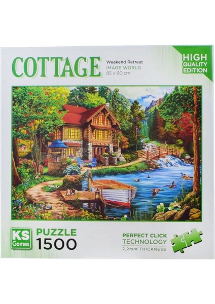 Ks Games Weekend Retreat Puzzle 1500 Parça 22041 Kız Erkek Çocuk Oyuncak Eğitici Oyuncaklar