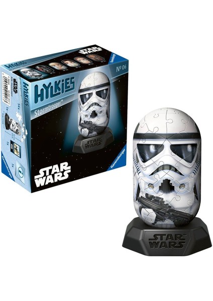 010173 Hylkies Star Wars - Stormtrooper 54 Parça Puzzle - No:06 - Ravensburger Kız Erkek Çocuk Oyunc