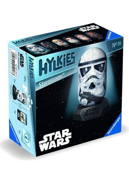 010173 Hylkies Star Wars - Stormtrooper 54 Parça Puzzle - No:06 - Ravensburger Kız Erkek Çocuk Oyunc modelleri