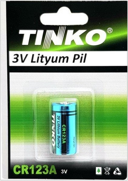 CR-123A Pil CR123A 3V Lityum