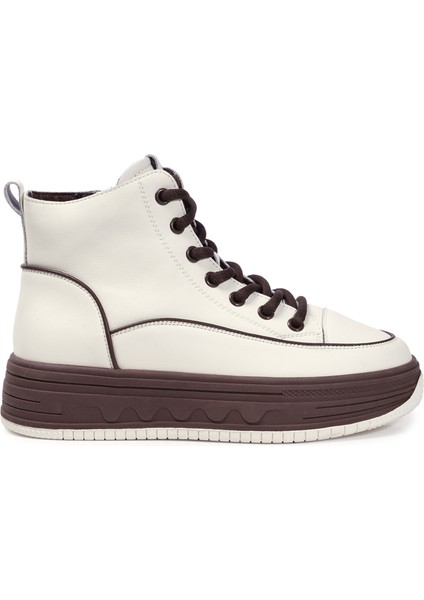 Bej Casual Vegan Kadın Bot