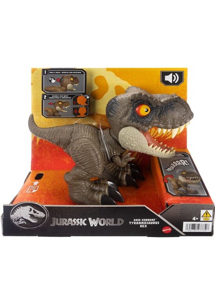 JCW01 Jurassic World Interaktif T-Rex Figürü Kız Erkek Çocuk Oyuncak Eğitici Oyuncaklar