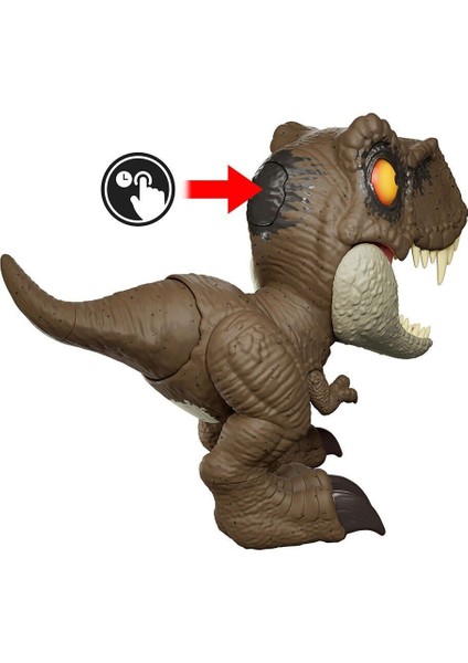 JCW01 Jurassic World Interaktif T-Rex Figürü Kız Erkek Çocuk Oyuncak Eğitici Oyuncaklar modelleri