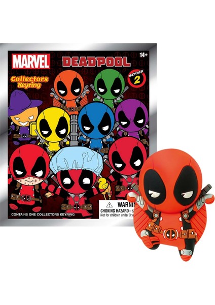 Monogram Deadpool Klipsli Figür Seri 2 Kız Erkek Çocuk Oyuncak Eğitici Oyuncaklar