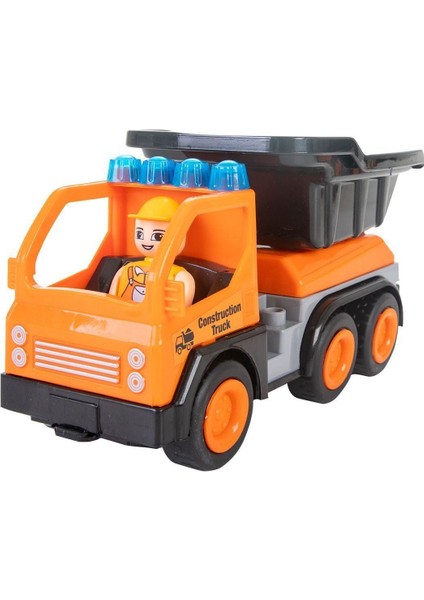 06 533 Double Blocks Iş Makineleri Serisi - Stokta Olan Gönderilir Kız Erkek Çocuk Oyuncak Eğitici O fırsatları