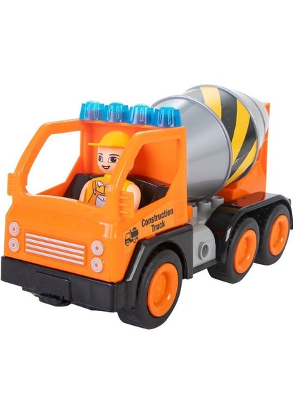 06 533 Double Blocks Iş Makineleri Serisi - Stokta Olan Gönderilir Kız Erkek Çocuk Oyuncak Eğitici O indirimleri