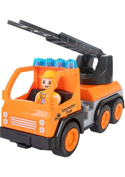 06 533 Double Blocks Iş Makineleri Serisi - Stokta Olan Gönderilir Kız Erkek Çocuk Oyuncak Eğitici O