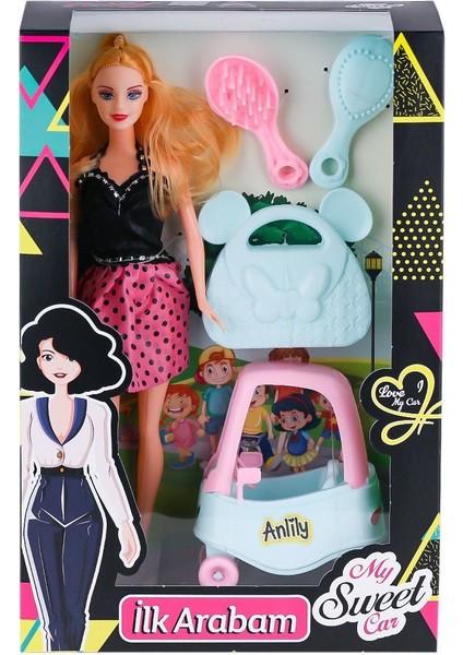 02437 Anlily Bebek Ilk Arabam Kız Erkek Çocuk Oyuncak Eğitici Oyuncaklar