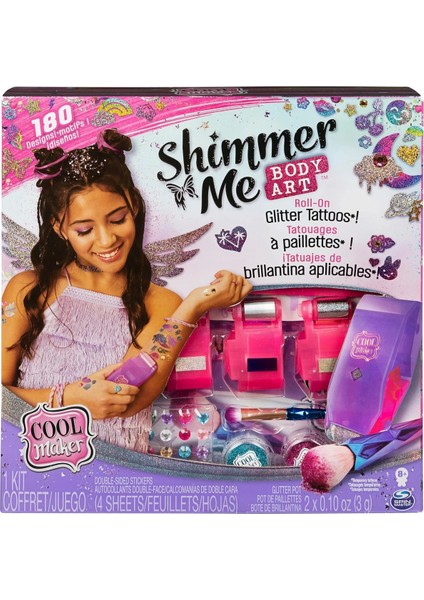 Dövme Stüdyosu Cool Maker Hobi Set Kız Erkek Çocuk Oyuncak Eğitici Oyuncaklar