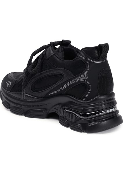 Siyah Sneakers Vegan Kadın Bot modelleri