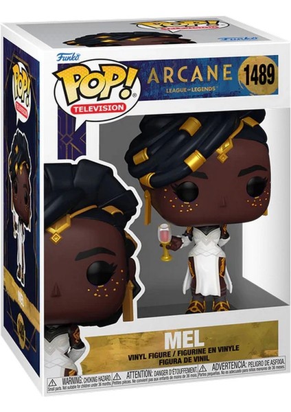 Funko Pop Animation: Arcane: League Of Legends - Mel Kız Erkek Çocuk Oyuncak Eğitici Oyuncaklar