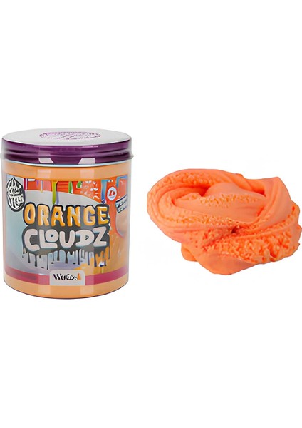 Compound Kings Cloudz Turuncu Slime 150 gr Kız Erkek Çocuk Oyuncak Eğitici Oyuncaklar