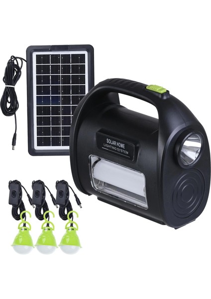 DT-9025 Solar Kamp Lambası Acil Durum Işığı Şarjlı