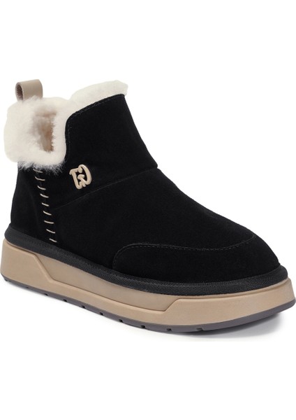 Siyah Casual Süet Deri Kadın Bot fiyatları