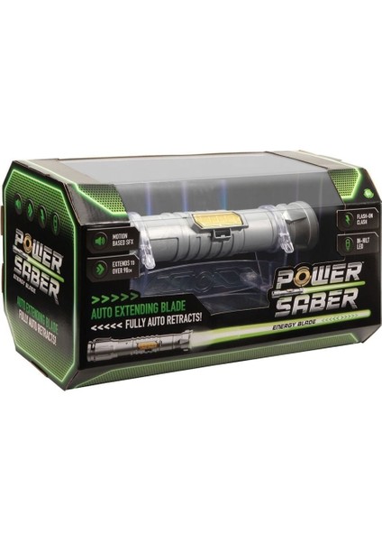 POW931620 Power Saber Işın Kılıcı Yeşil Kız Erkek Çocuk Oyuncak Eğitici Oyuncaklar fırsatları